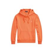 Katoenen hoodie met sportieve stijl Polo Ralph Lauren , Orange , Heren