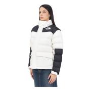 Kleur blok pufferjas voor vrouwen The North Face , White , Dames