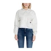 Katoenen Crewneck Sweater Tommy Jeans , Beige , Heren