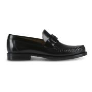 Platte schoenen Fort stijl Salvatore Ferragamo , Black , Heren