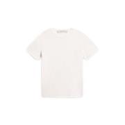 Versleten Katoenen Jersey T-shirts en Polo's Golden Goose , White , He...