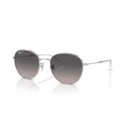 Gepolariseerde zwarte zonnebril grijze schaduw Ray-Ban , Gray , Unisex