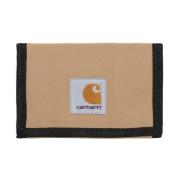 Scheur-Open Kaart Rits Portemonnee Carhartt Wip , Beige , Heren