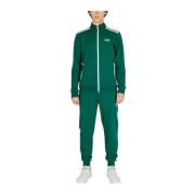 Groene Katoenen Sweatsuit Heren Collectie Emporio Armani EA7 , Green ,...