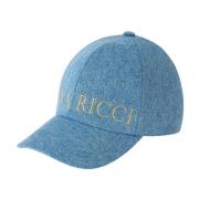 Denim CAP With Nina Ricci , Blue , Dames