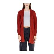 Rode Gebreide Vest Dames Herfst/Winter Collectie Vero Moda , Red , Dam...