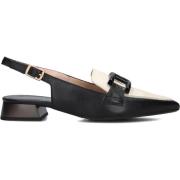 Zwart en Wit Slingback Schoenen Hispanitas , Black , Dames