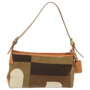 Pre-owned Canvas shoulder-bags Bally Pre-owned , Green , Dames