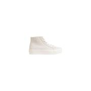 Casual Suède Leren Sneaker Calvin Klein Jeans , Beige , Dames