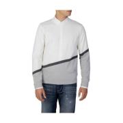 Crème Acryl Heren Jersey T-Shirt Antony Morato , Multicolor , Heren