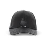 Zwarte Vinyl Cap Hoed Courrèges , Black , Dames