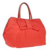 Pre-owned Nylon handbags Prada Vintage , Orange , Dames