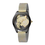 Rhinestone Mode Analoog Horloge Just Cavalli , Multicolor , Dames