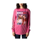 Multicolor Katoen Tops & T-shirt Dames Pullover Tommy Jeans , Multicol...