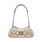 Mini Topzip Schoudertas Guess , Beige , Dames