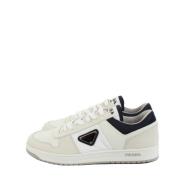 Witte heren sneakers Prada , White , Heren