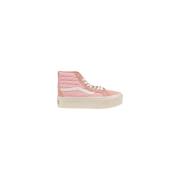 Suede Leren Sneaker Dames Collectie Vans , Pink , Dames