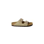 Beige Sandalen Lente/Zomer Collectie Birkenstock , Beige , Heren