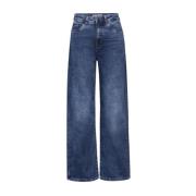 Stretch katoenen jeans damescollectie Street One , Blue , Dames