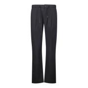 MiniHeren Zwarte Nylon Elastische Broek Herno , Black , Heren