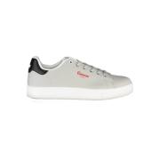 Grijze Eco Lederen Heren Sneaker Carrera , Gray , Heren