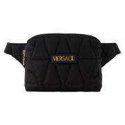 Gewatteerde heuptas Lente-Zomer 2025 Versace , Black , Heren