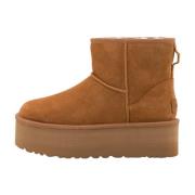 Klassieke Mini Platformlaarzen in Chestnut UGG , Brown , Dames