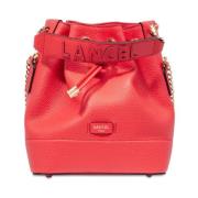 Rode Bucket Bag Ninon Stijl Lancel , Red , Dames