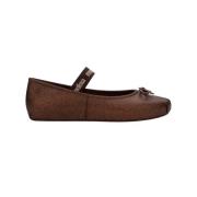 Sophie Ballerina Schoenen Melissa , Brown , Dames