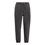 Sportieve Zwarte Heren Sweatpants met Elastische Taille Calvin Klein ,...