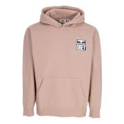 Iconische Hoodie in Taupe Obey , Beige , Heren