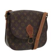 Pre-owned Canvas louis-vuitton-bags Louis Vuitton Vintage , Brown , Da...