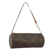 Pre-owned Canvas handbags Louis Vuitton Vintage , Brown , Dames