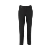 Slim-fit Trousers Peserico , Black , Dames