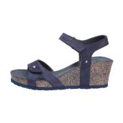 Julia Basics Sandalen Panama Jack , Blue , Dames