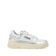 Zilveren Sneakers met Chunky Rubberen Zool Autry , Gray , Dames