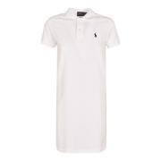 Casual jurk met korte mouwen Ralph Lauren , White , Dames