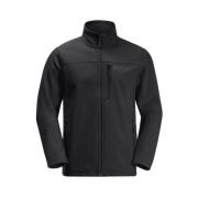 Softshell Jas Whirlwind Men Jack Wolfskin , Black , Heren