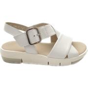 Mode Plateau Sandalen Gabor , White , Dames