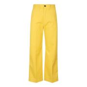 Chino Cropped Ralph Lauren , Yellow , Dames