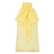 Halterneck Lavallière Nina Ricci , Yellow , Dames