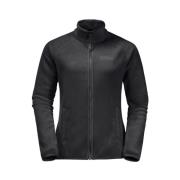 Outdoorjas Moonrise Volledige Rits Jack Wolfskin , Black , Dames