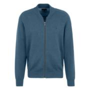 Cardigan met rits Fynch-Hatton , Blue , Heren