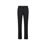 Stijlvolle Stoffen Broeken Gardeur , Black , Dames