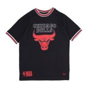 Chicago Bulls Logo Mesh Tee New Era , Black , Heren