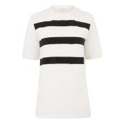 T-Shirt MET Strik Nina Ricci , White , Dames