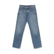 Jeans Straight - Bleu 7 For All Mankind , Blue , Dames