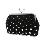 Zwarte Kiss-Lock Schoudertas Anya Hindmarch , Black , Dames