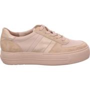 Veterschoen van glad leer Paul Green , Beige , Dames