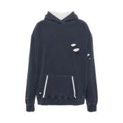 Gelaagd Sweatshirt Maison Margiela , Blue , Heren